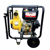 Alemlube - Diesel Driven 3" Diesel & Water Transfer Engine Pump, Key Start – 830L/Min | DK80
